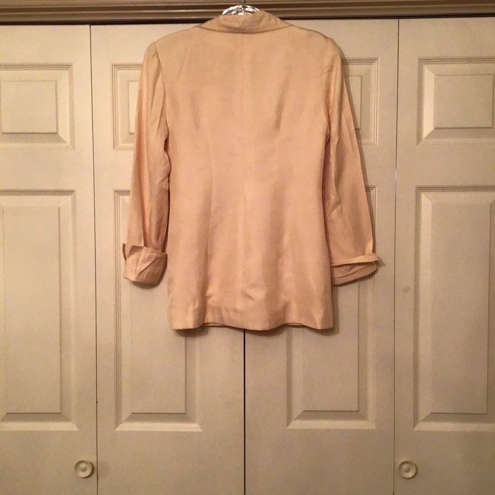Vintage Barrie Pace 100% Silk Blazer View 5